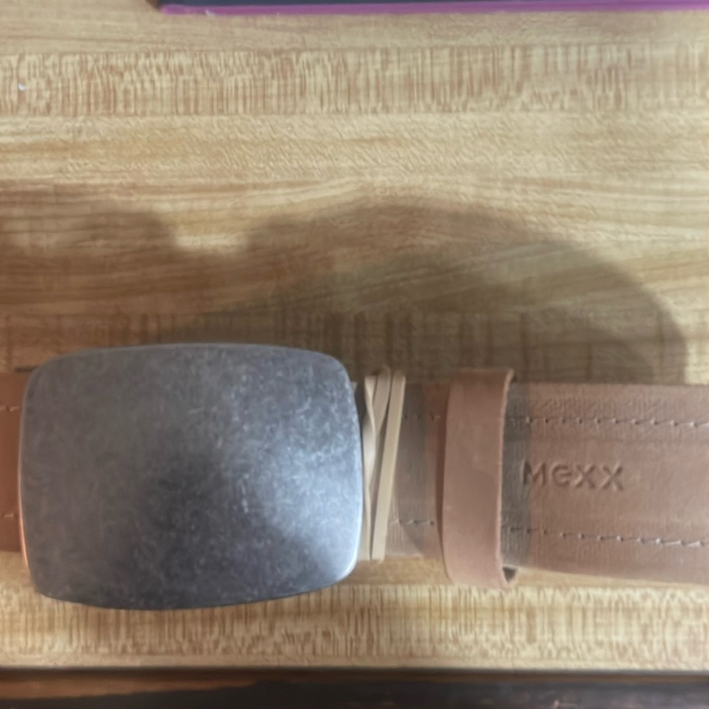 mexx leather belt